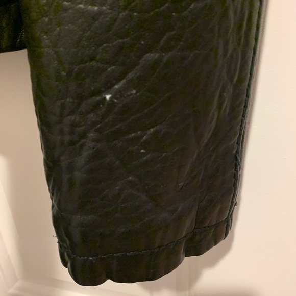 Leather biker jacket - Picture 7 of 7